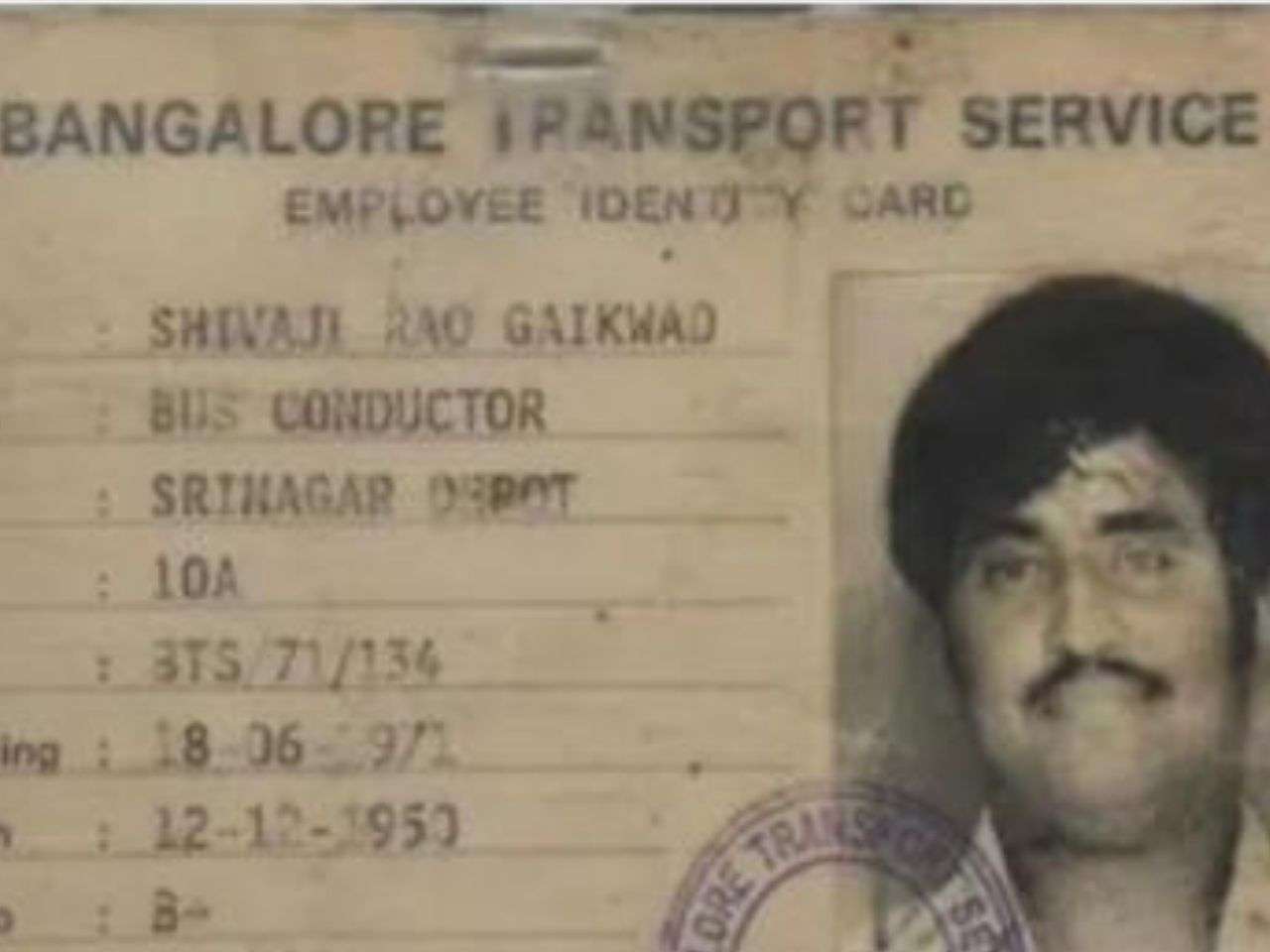 Do you know Rajinikanth's first salary? Thalaiva's viral ID card from his bus conductor days goes viral, his monthly pay will leave you shocked 