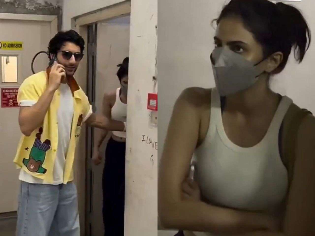 Viral video: Ibrahim Ali Khan 'pushes' rumoured GF Palak Tiwari to avoid getting papped, actress looks visibly angry, netizens grill actor, paparazzi