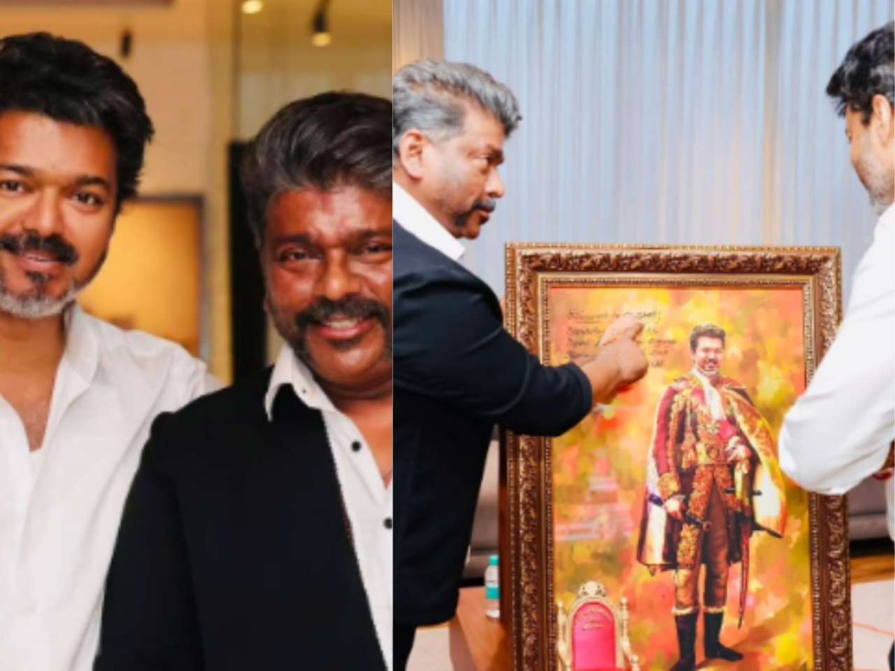 Parthiban meets Tamil Nadu CM Vijay, gifts handwritten letter and custom painting: 'This entire thing is uncomfortable'