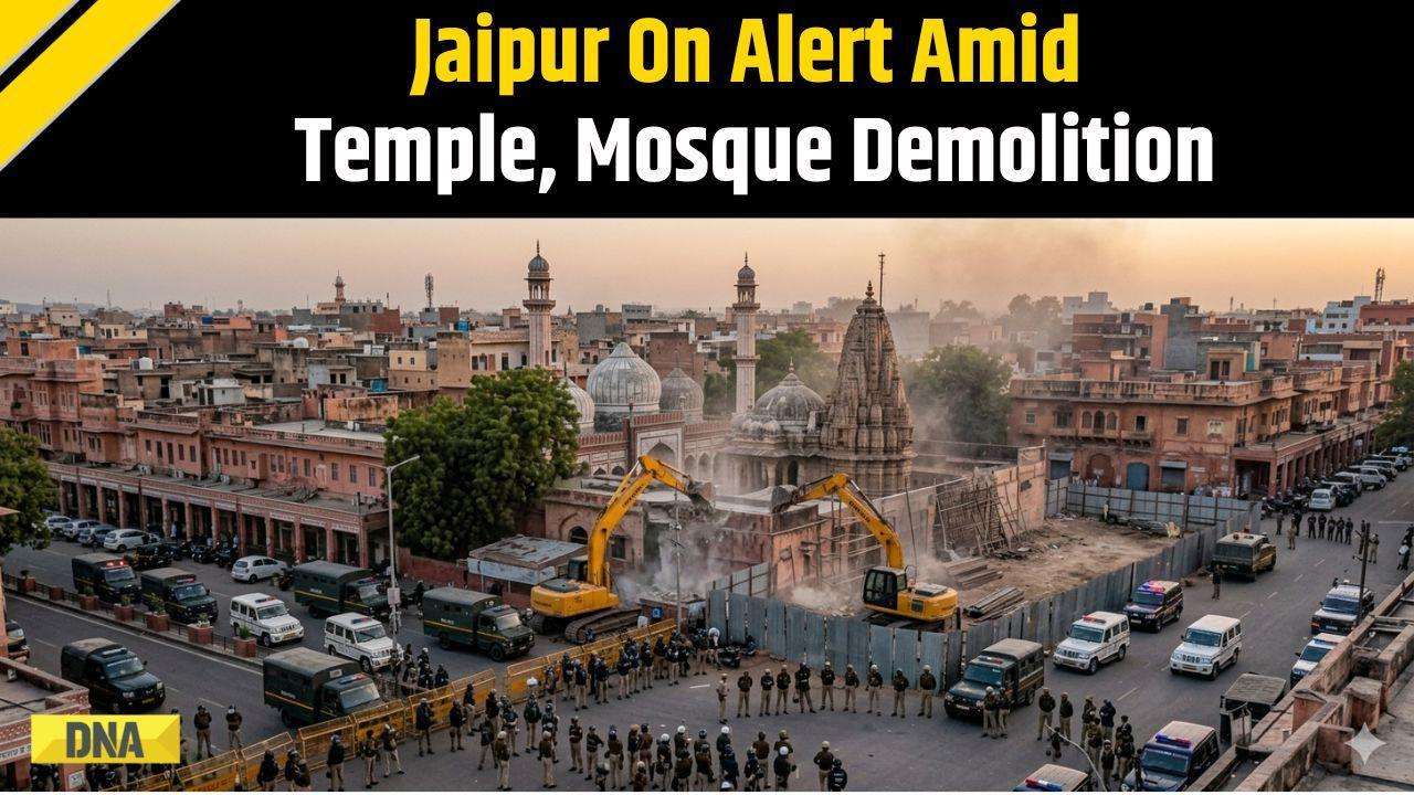Rajasthan News: Jaipur On High Alert!, 3,000 Cops Deployed For Temple, Mosque Demolition Drive