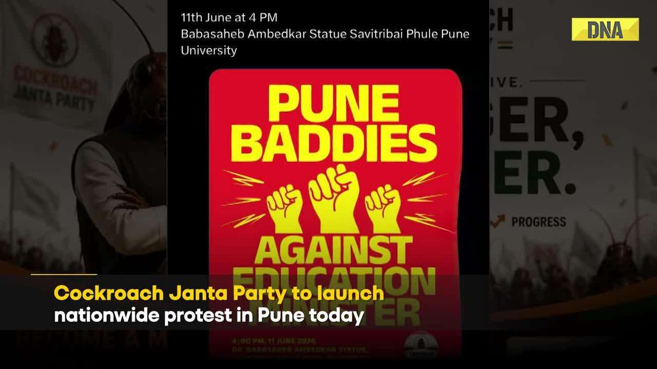 CJP Protest: Cockroach Janta Party To Begin Countrywide Protests In Pune Today | Dharmendra Pradhan