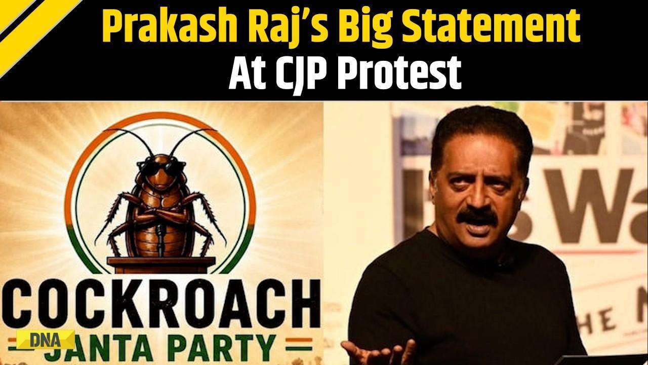 CJP Protest: Prakash Raj Backs Sonam Wangchuk At CJP Protest, Calls Him Ideal Education Minister