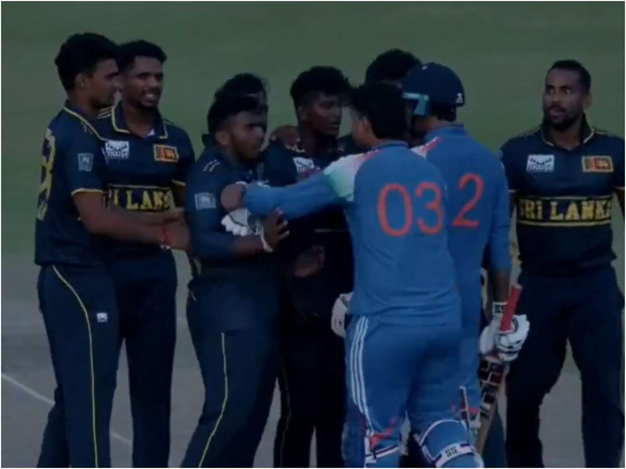 Vaibhav Sooryavanshi loses cool after India A's defeat to Sri Lanka A, video goes viral