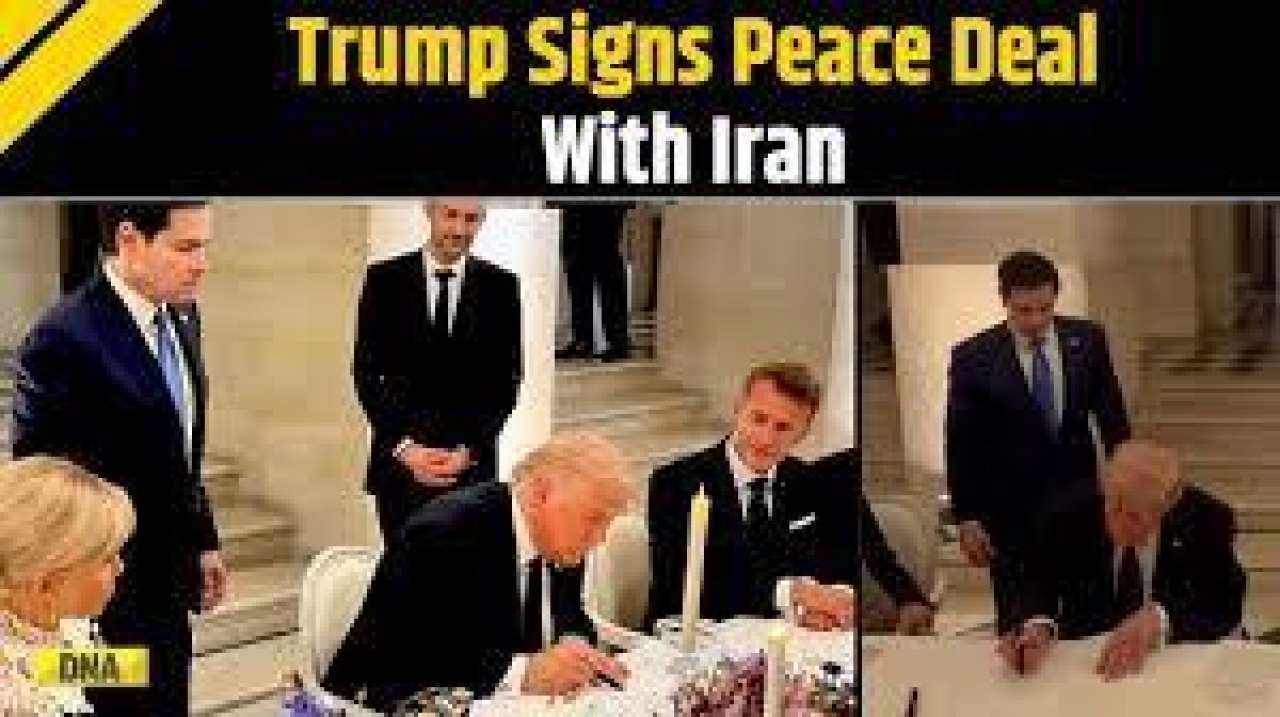 US Iran Peace Deal: Donald Trump Signs 14-Point Peace Deal With Iran To End West Asia Conflict