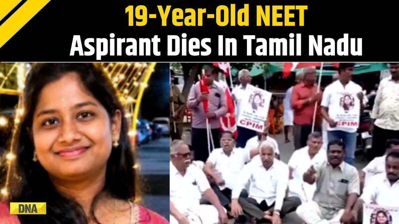 NEET Re-Exam Row: Protests In Coimbatore After 19-Year-Old NEET Aspirant Dies By Suicide |Tamil Nadu