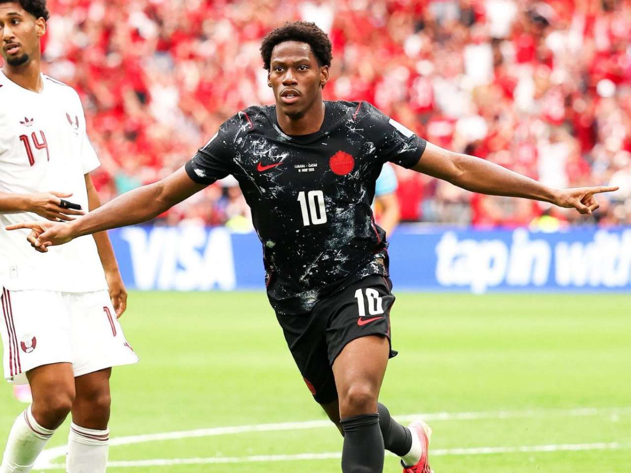 Meet Jonathan David, Canada's hat-trick hero in crushing 6-0 win over Qatar at FIFA World Cup 2026