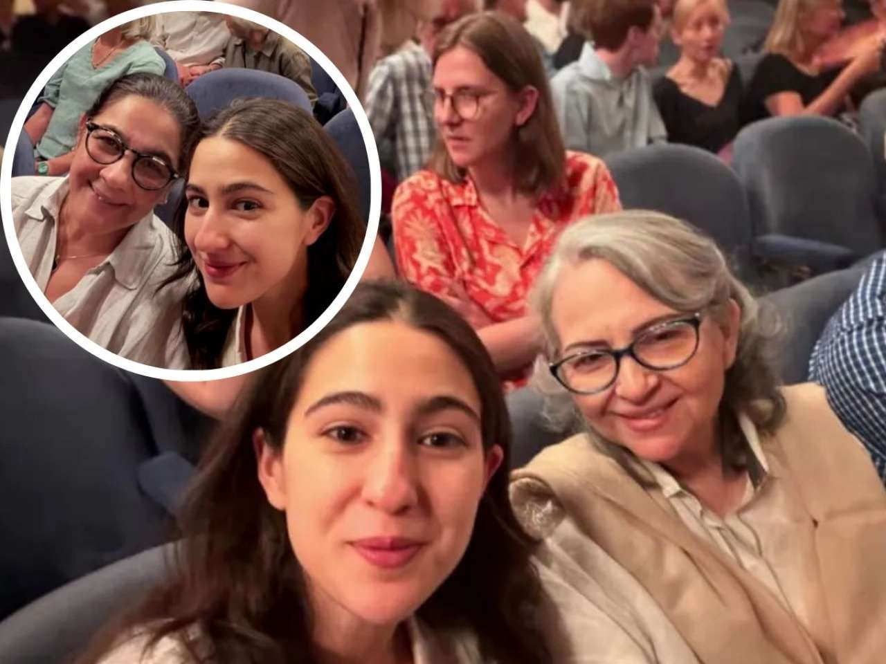 Sara Ali Khan shares rare pic of ‘OG legends’ Amrita Singh and Sharmila Tagore; reunion goes viral: ‘Best actors mere bagal mein’