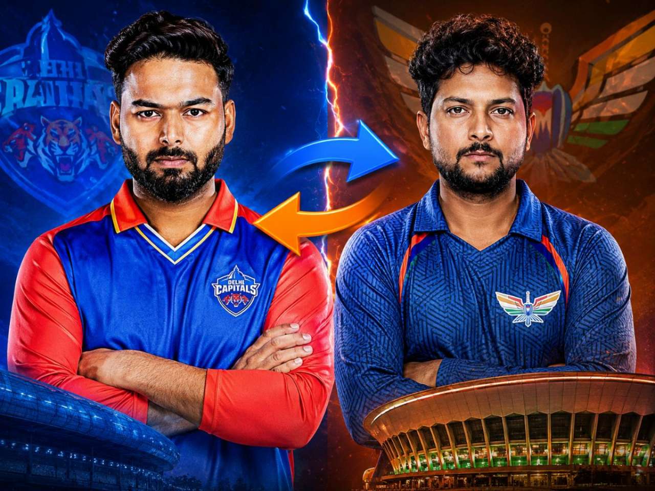 Rishabh Pant returns to Delhi Capitals in blockbuster Rs 15 crore trade; Kuldeep Yadav heads to LSG for Rs 13.50 crore