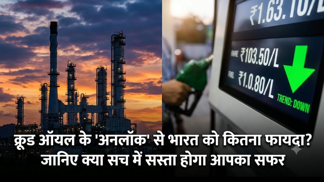ईरान के तेल पर ‘अनलॉक’ का असर: क्या आपके शहर में जल्द सस्ते होंगे पेट्रोल-डीजल? समझिए पूरा गणित