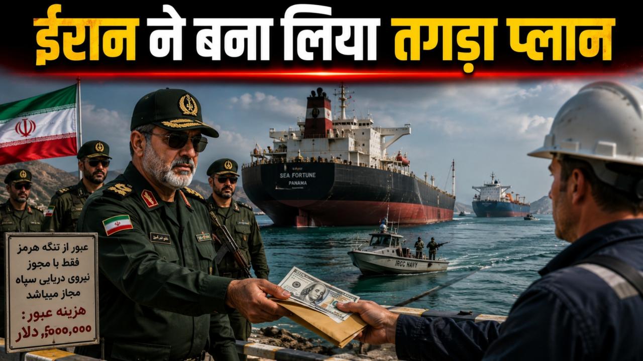 होर्मुज से सालाना 40 अरब डॉलर कमा सकता है ईरान! चीन से मांगी मदद, क्या है योजना? 