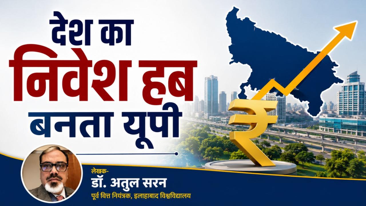 देश का निवेश हब बनता यूपी