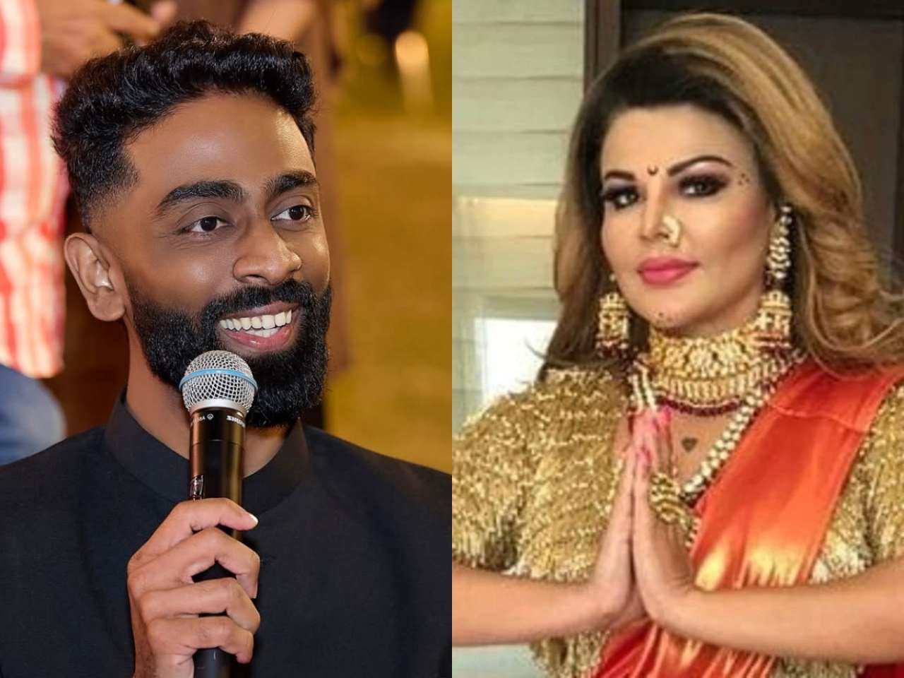 'chamaat lagao inke gaal pe': Rakhi Sawant reacts to Pranit More's 'Rs 370 ki biryani' row; watch viral video