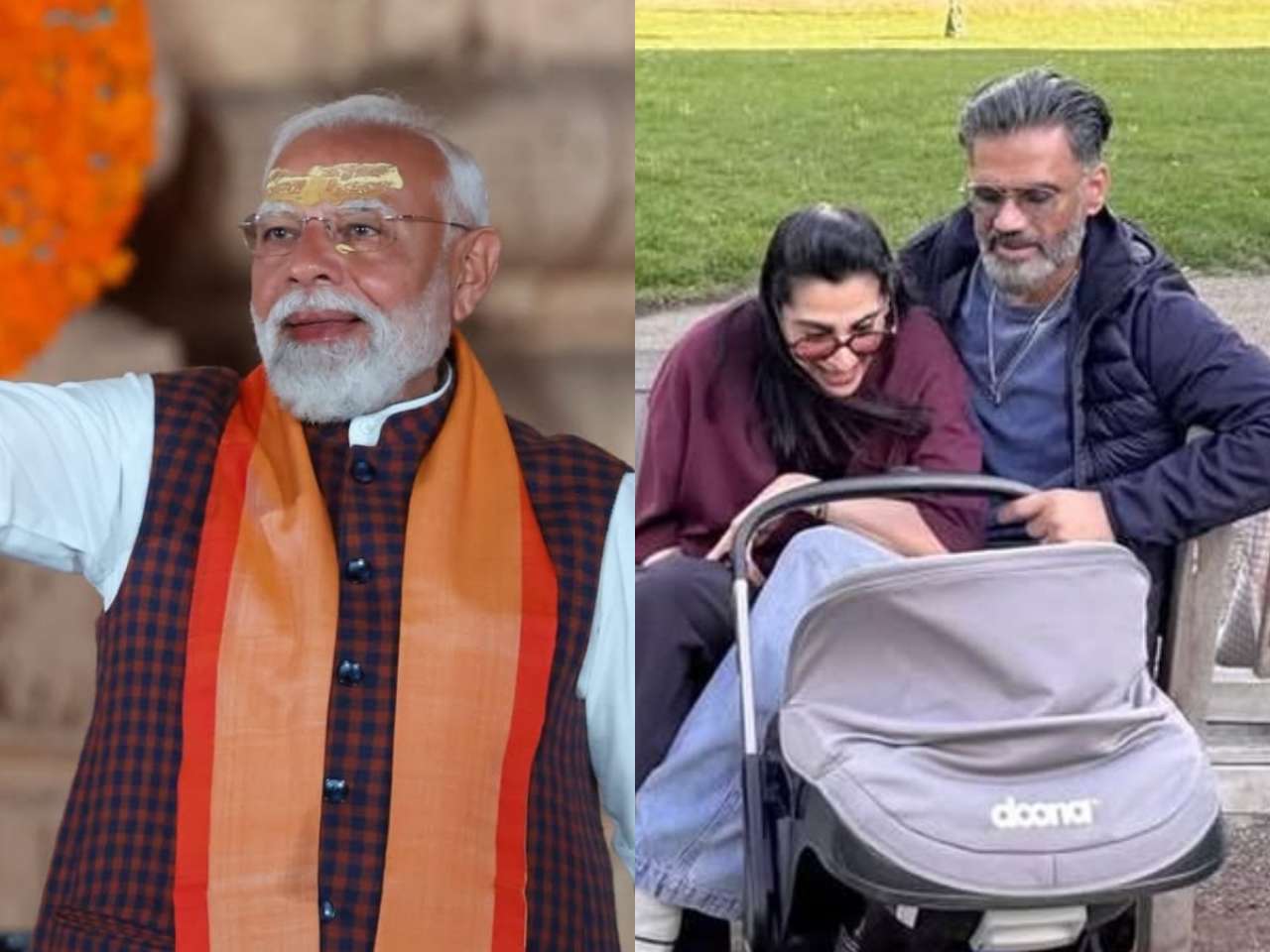 'Modi ji, Modi ji...' Suniel Shetty says his 15-month-old granddaughter feeds laddus to PM Narendra Modi's photo every morning