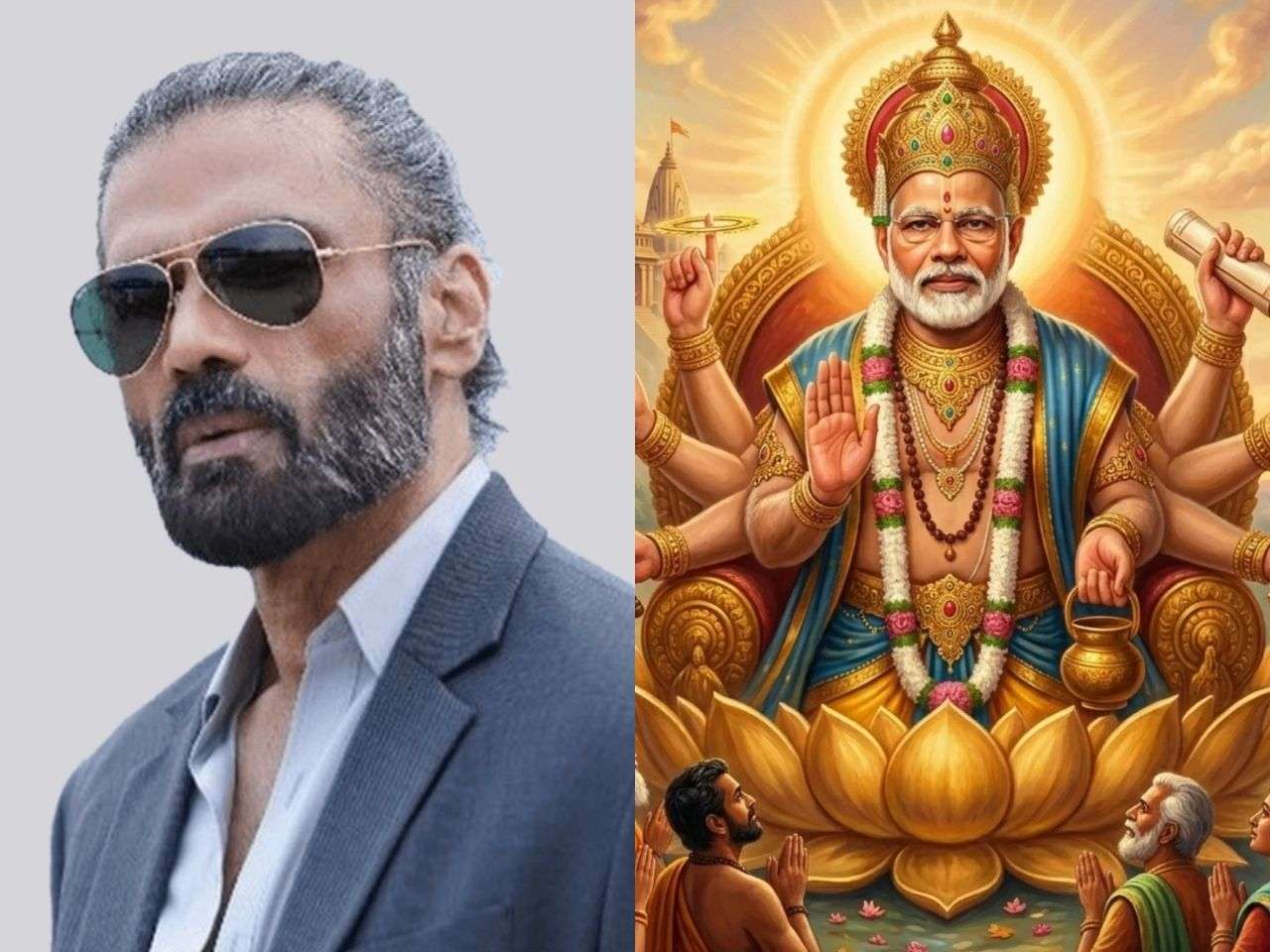 Viral video: Suniel Shetty gets brutally trolled for saying his 'granddaughter worships' PM Narendra Modi: 'So disgusting to drag 15-month old baby'