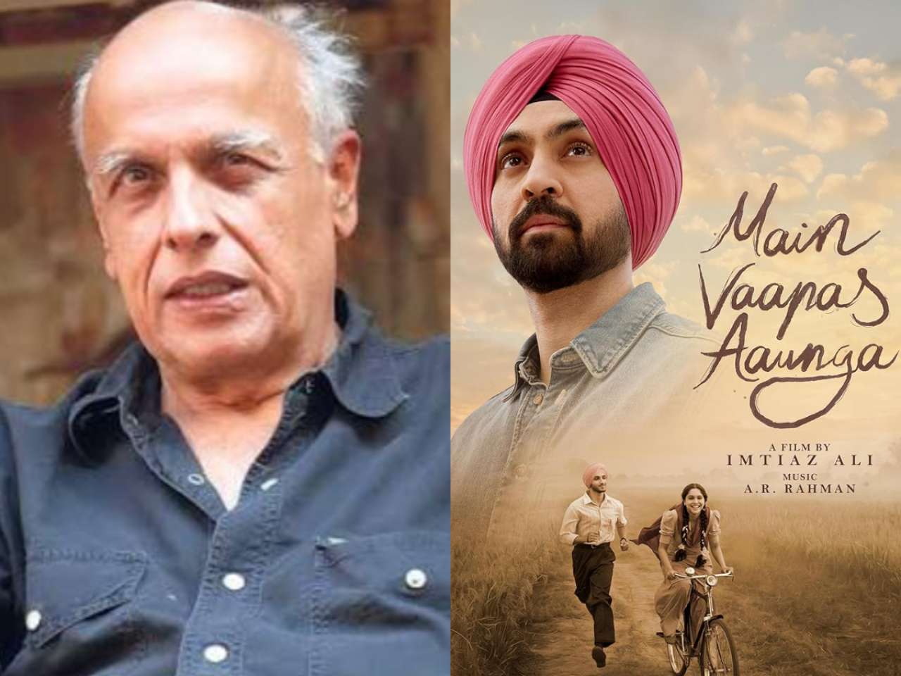 Mahesh Bhatt says Imtiaz Ali's Main Vaapas Aaunga deserves to be celebrated, calls it 'an act of rebellion'