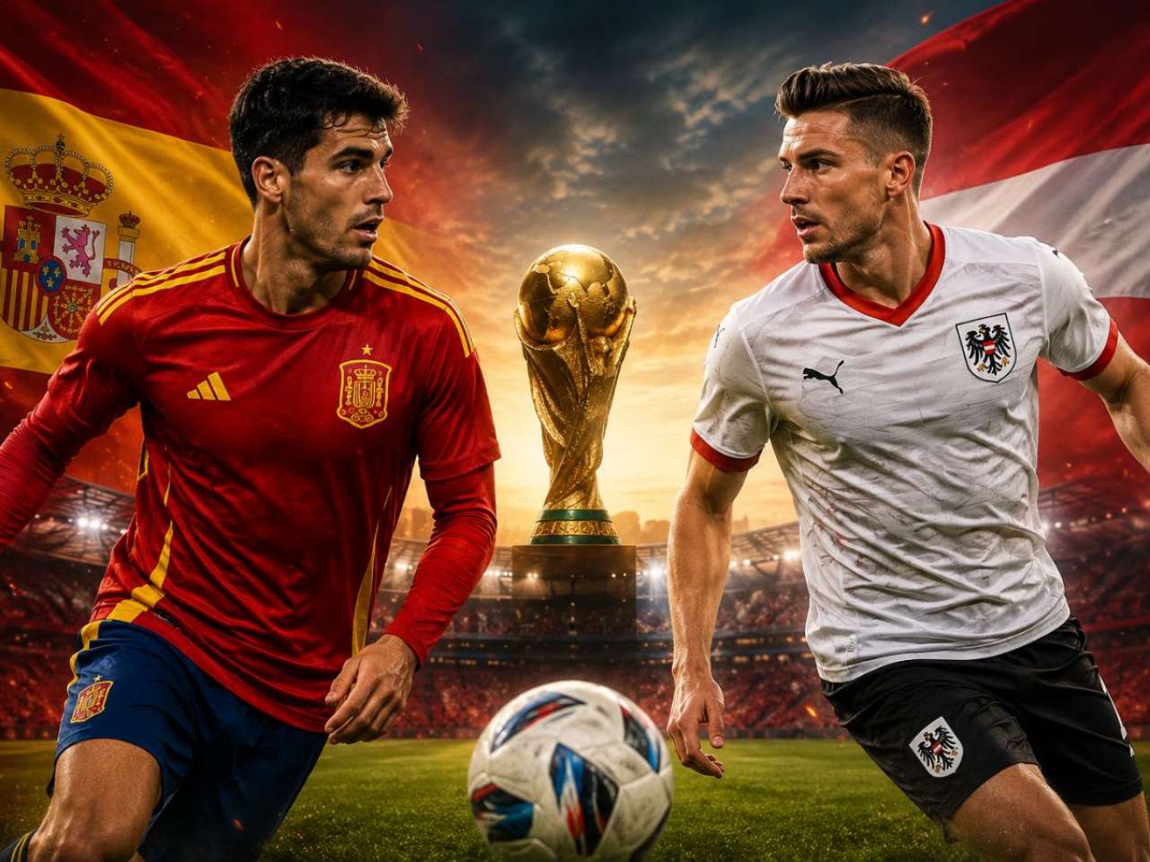 Spain vs Austria, FIFA World Cup 2026 Round of 32: Preview, live streaming, kick-off time and predicted lineups