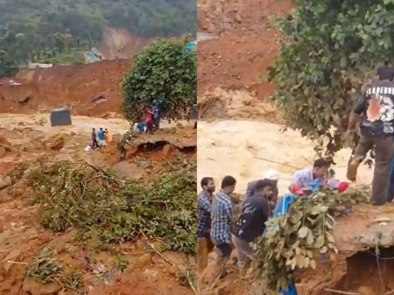 Kerala: Major landslide hits Wayanad tunnel project, several workers feared trapped, rescue underway