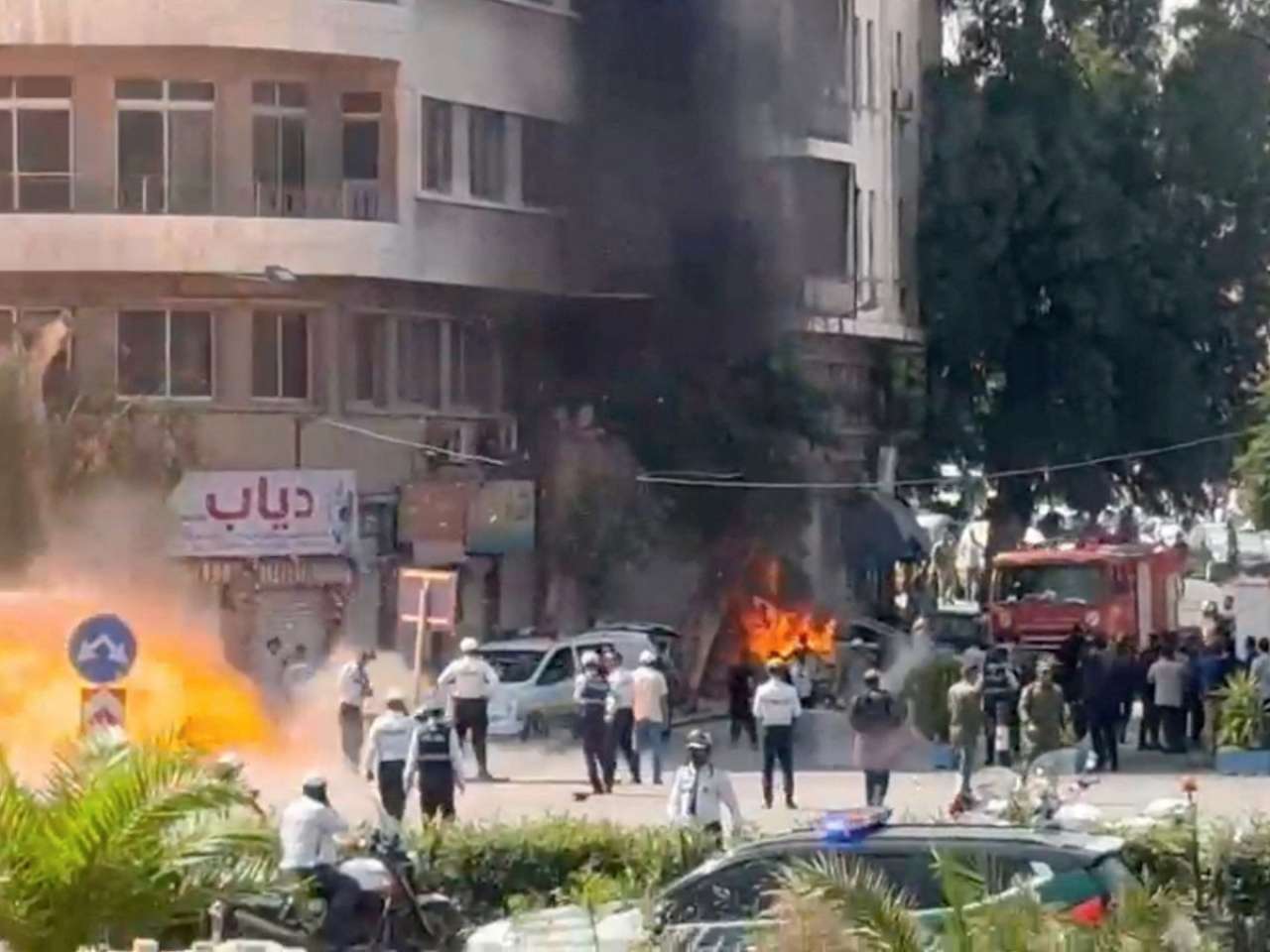 Twin Blasts In Syria: Explosion near Damascus hotel housing French President, was Emmanuel Macron target?