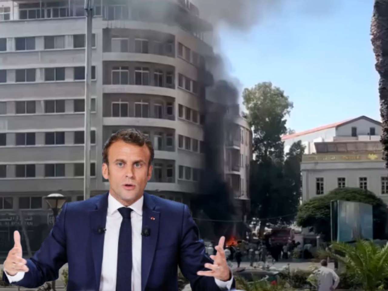 'Nothing can undermine secure Syria': Emmanuel Macron remains defiant after twin explosions near his hotel in Damascus | Watch