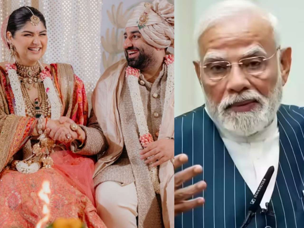 PM Modi blesses Anshula Kapoor-Rohan Thakkar with wedding wishes, Boney Kapoor reacts...