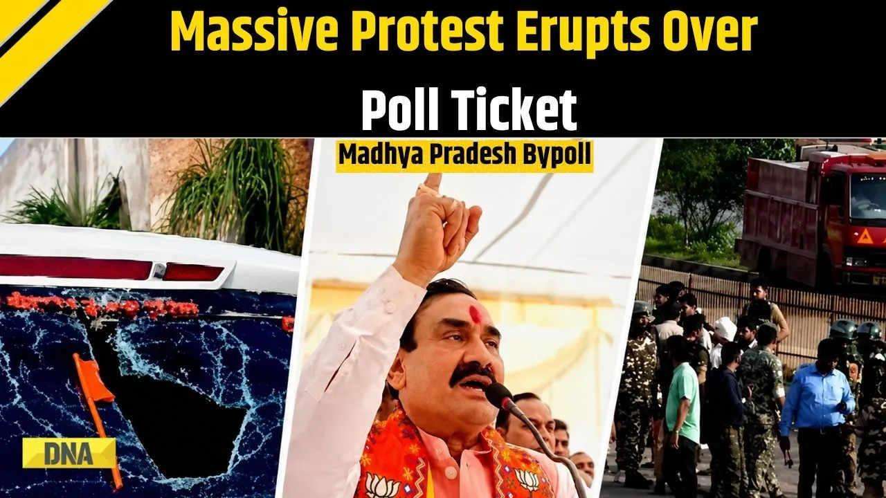 Madhya Pradesh News: 12 Hours Highway Blockade, Stones Pelted By BJP's Suppporters Over Poll Ticket