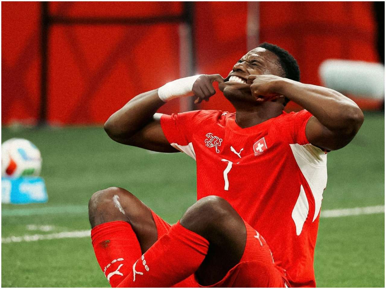 Why did referee send off Breel Embolo? FIFA's mistaken identity rule explained