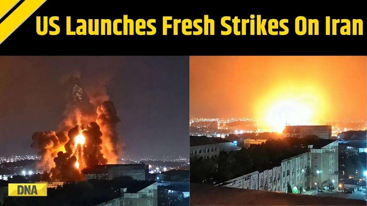 US Iran War: Explosions Reported In Bandar Abbas, Qeshm Island As US launches Fresh strikes On Iran