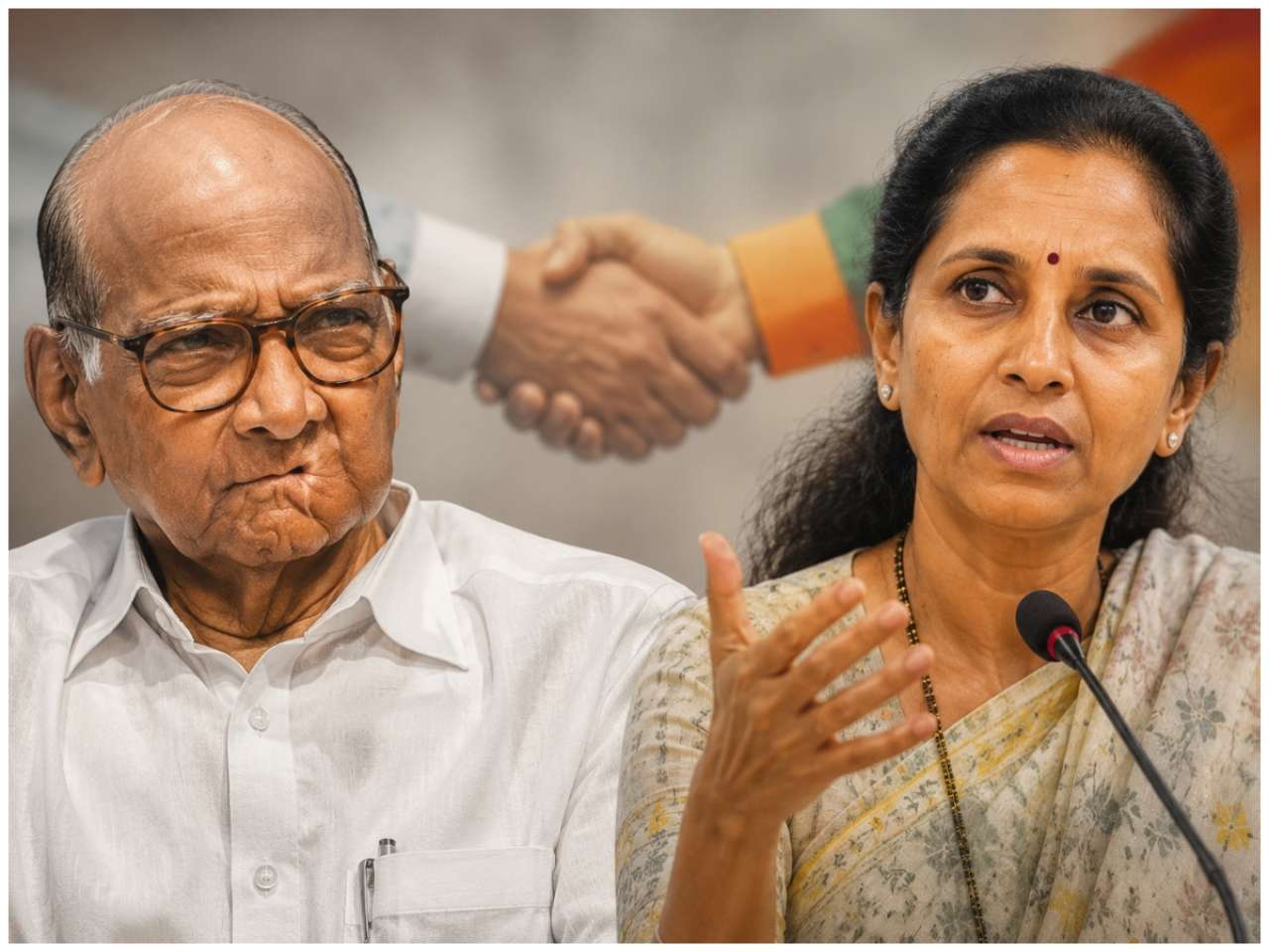 Amid speculation over the NCP (SCP) joining the BJP-led NDA, working president Supriya Sule has finally reacted to the rumours surrounding the party's future.