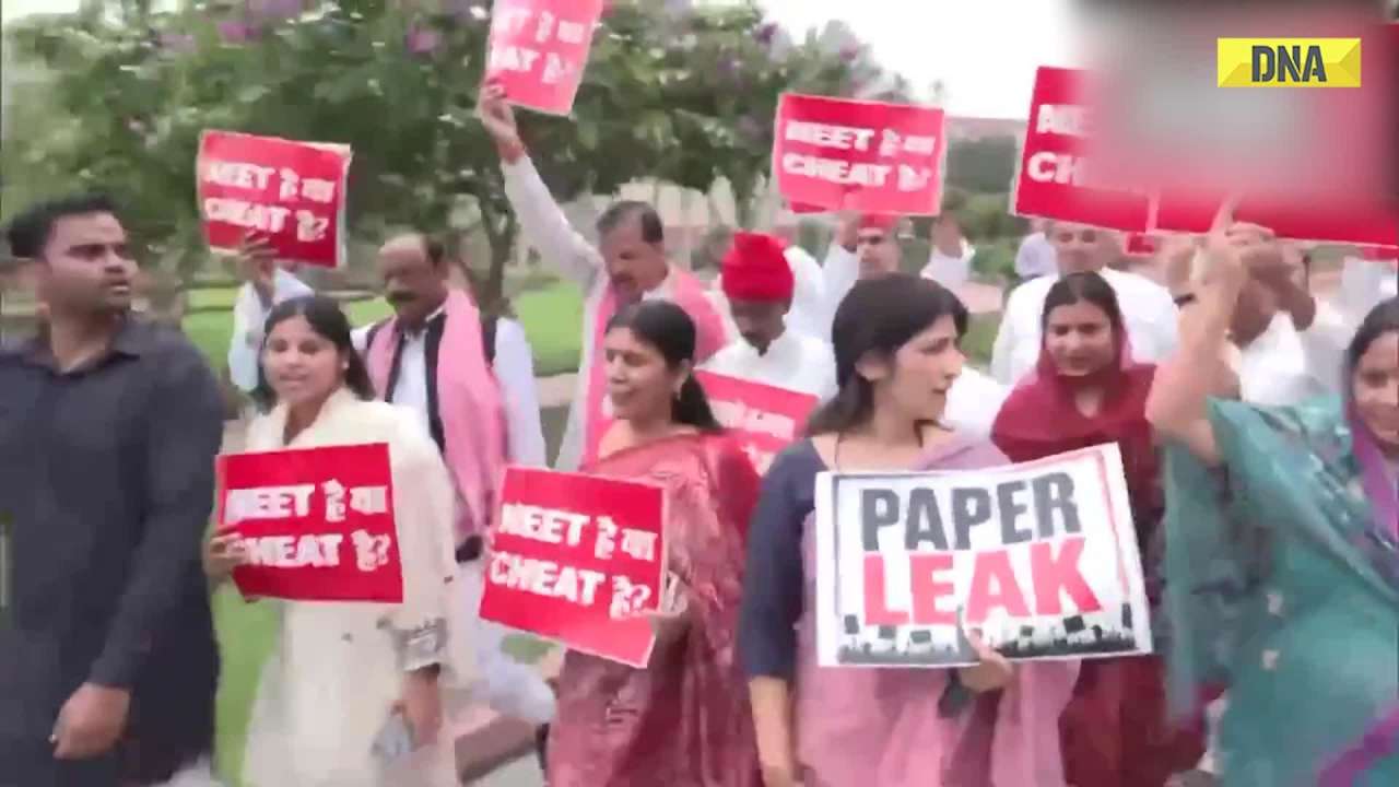 CJP Protest: 'NEET Or Cheat'?; SP Leaders' Demands Dharmendra Pradhan's Resignation