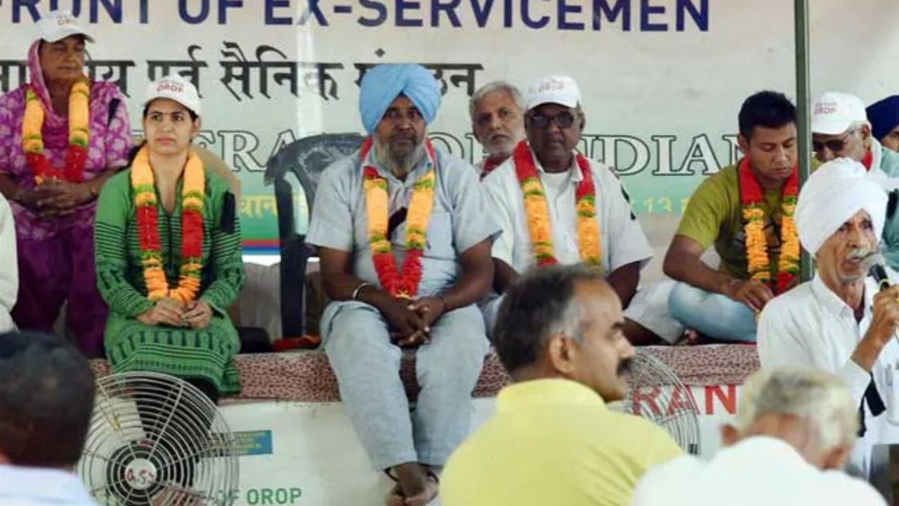 वन रैंक, वन पेंशन आंदोलन (2015)