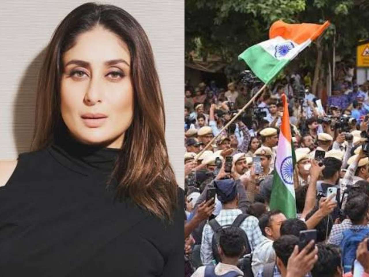 Whole Bollywood waking up today? Kareena Kapoor breaks silence on CJP student protest, internet brutally trolls actress
