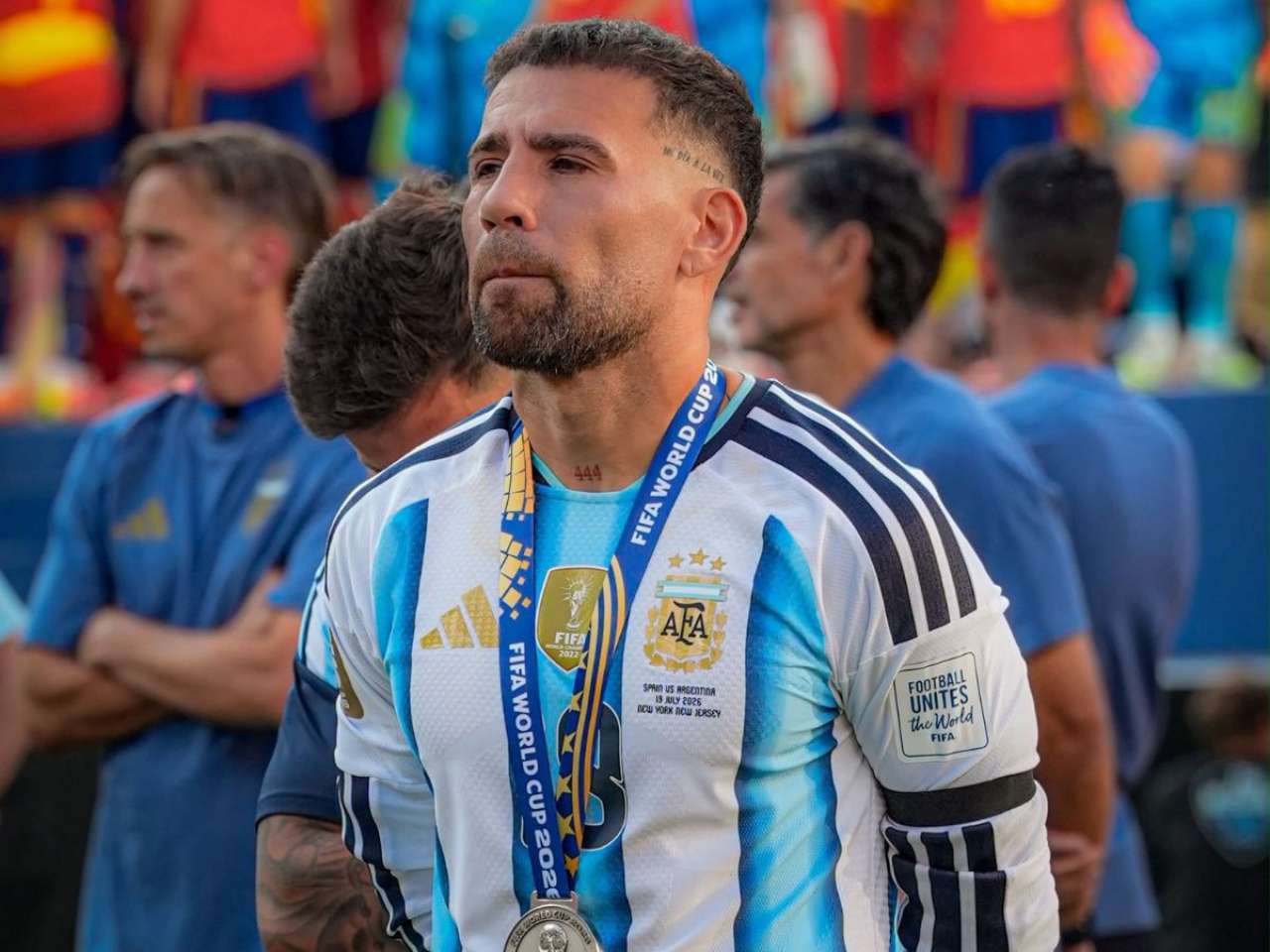 Argentina defender Nicolas Otamendi announces international retirement after World Cup final defeat