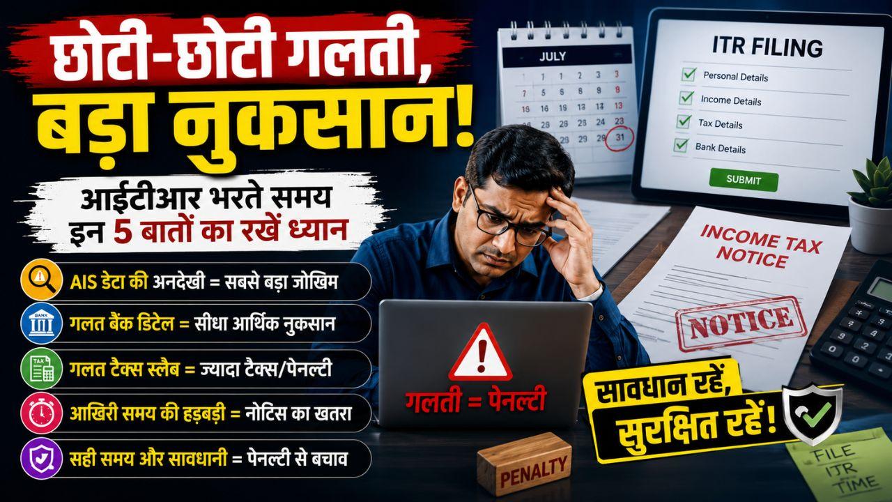 बैंक खाते में आया पैसा और कट गया टैक्स? एक्सपर्ट से जानें आखिर रिटर्न भरते वक्त कहां चूंक रहे हैं आम टैक्सपेयर्स