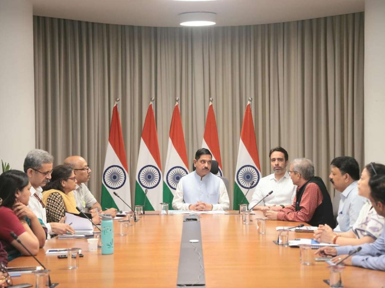 Pralhad Joshi takes charge as education minister day after Dharmendra Pradhan steps down