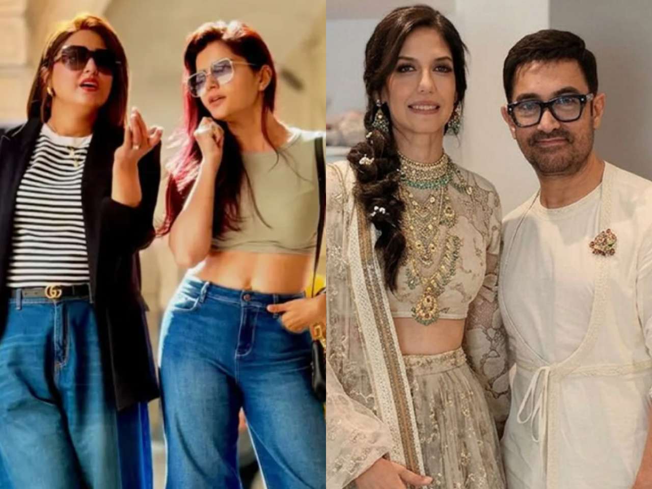 Hina Khan, Rubina Dilaik react to Aamir Khan's third marriage: 'Humare samaaj mein...'