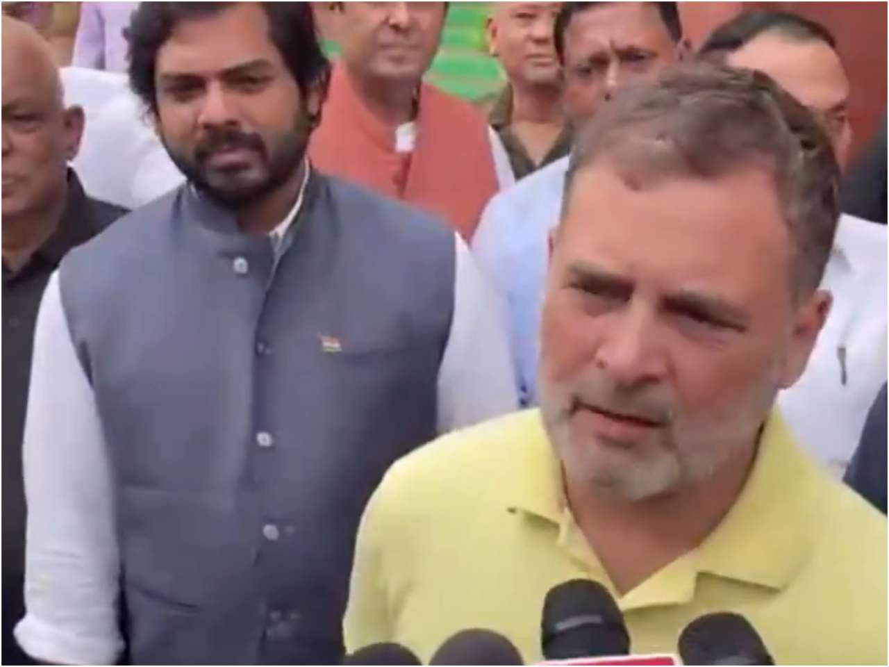 'A defender of rapists': Rahul Gandhi slams Centre over Pralhad Joshi's appointment