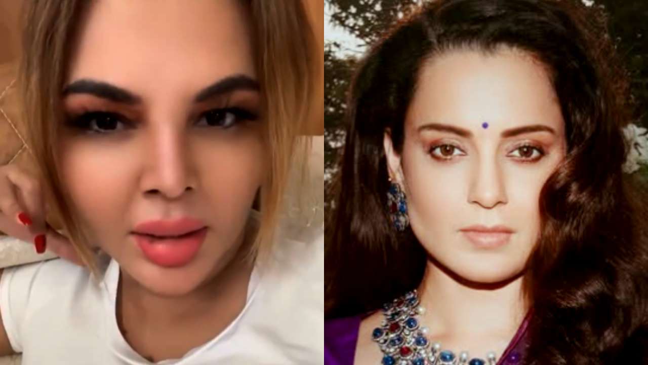 Viral Video | Rakhi Sawant bashes Kangana Ranaut for attacking Gen Z protesters: 'Chudail, aur thappad khaane hain?'