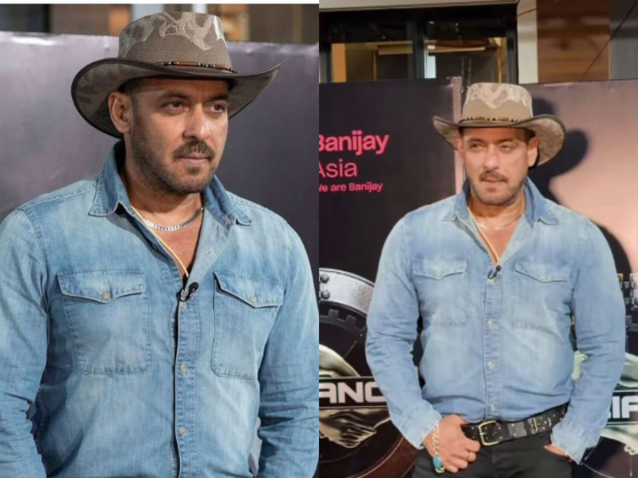 After Seema Sajdeh's exit, Salman Khan arrives at Alliance house in cowboy look to support Sohail Khan