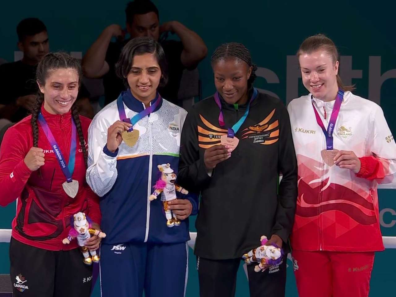 CWG 2026: Boxers Preeti Pawar, Jaismine Lamboria strike gold; India double-podium in triple jump