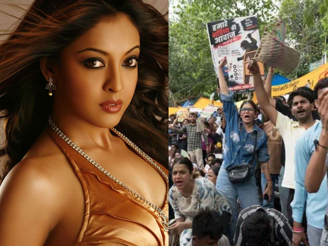 Viral video: Tanushree Dutta criticises Gen Z for their protest, links with Bangladesh border conflict, netizens brutally troll her: 'Chup kar 7vi fail'