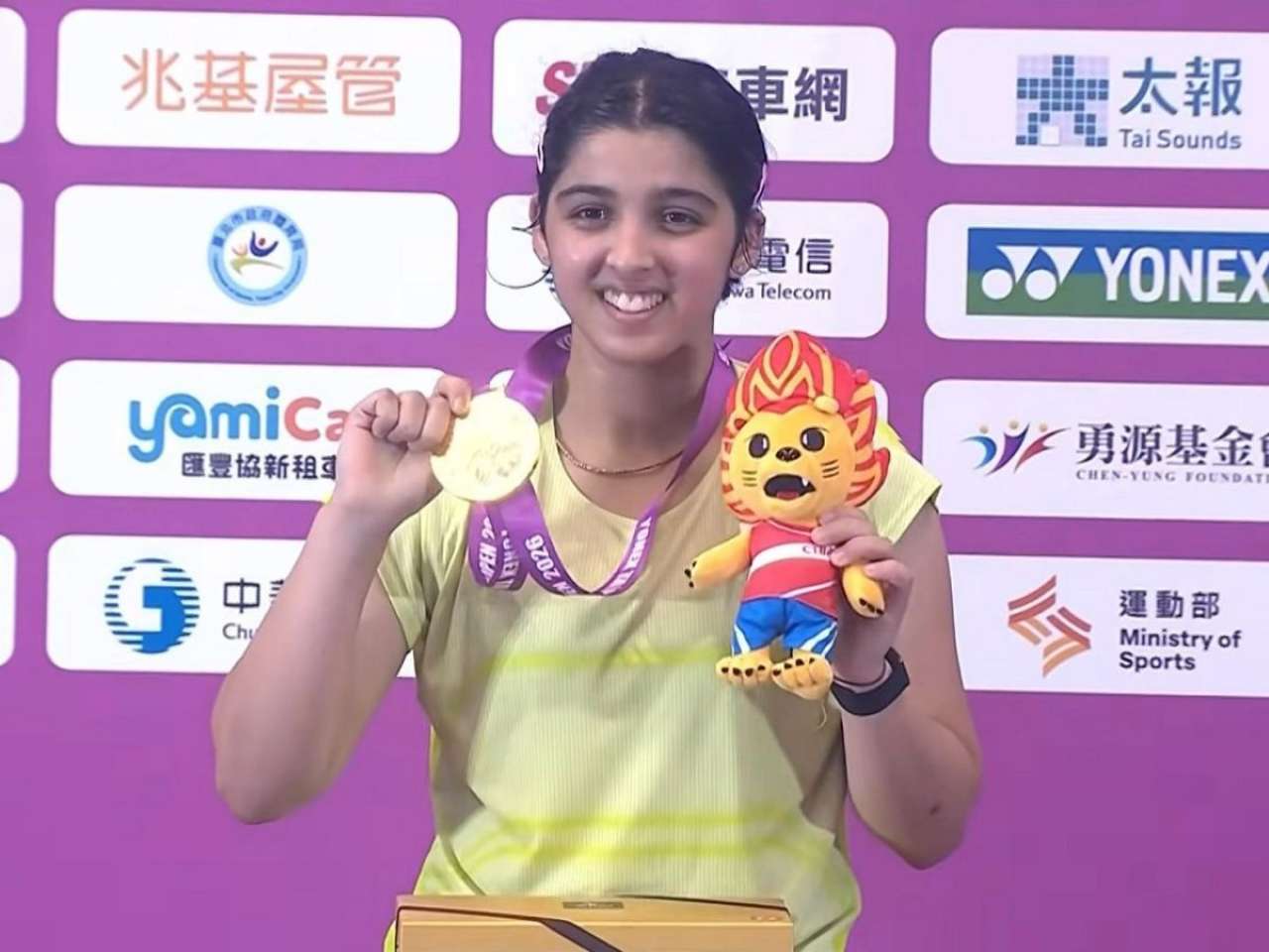 17-year-old Tanvi Sharma wins Taipei Open 2026 title, clinches maiden BWF Super 300 crown