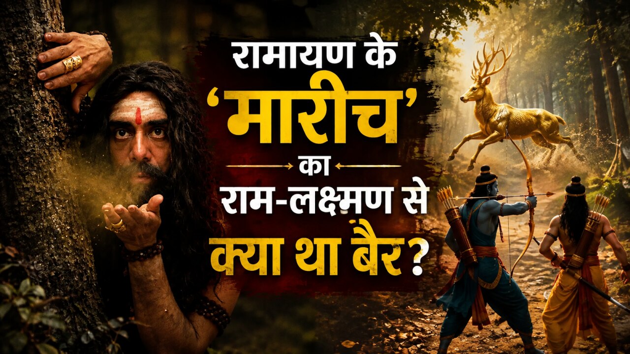 'रामायण' में सौरभ सचदेवा के किरदार 'मारीच' का राम-लक्ष्मण से क्या था बैर? जानिए राक्षस ने क्यों बिछाया था मायावी जाल