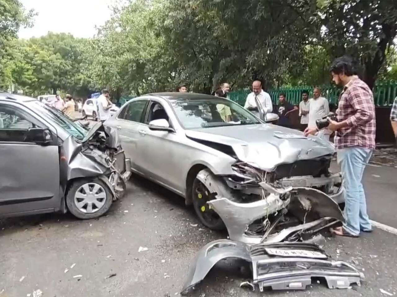 Delhi: 70-year-old woman killed after speeding Mercedes rams another car in Narela