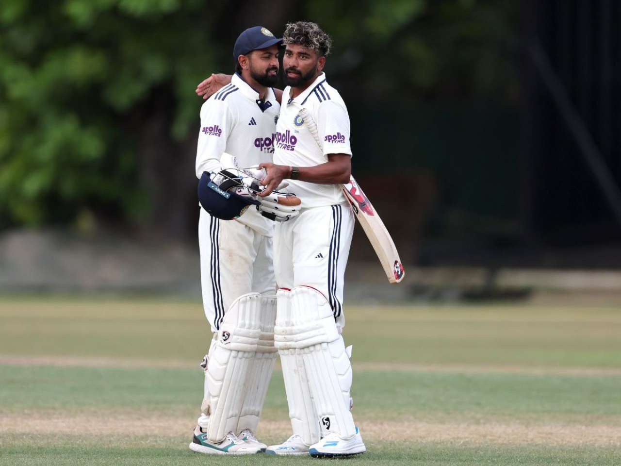 India beat SLC XI by 6 wickets in warm-up match; Mohammed Siraj seals win with hat-trick of sixes