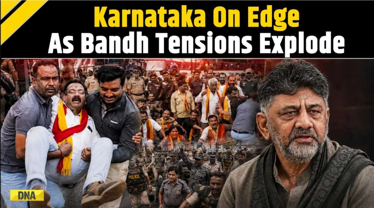 Karnataka Bandh Protest Intensifies; Several Detained, Passengers Forced To Walk After Buses Halted