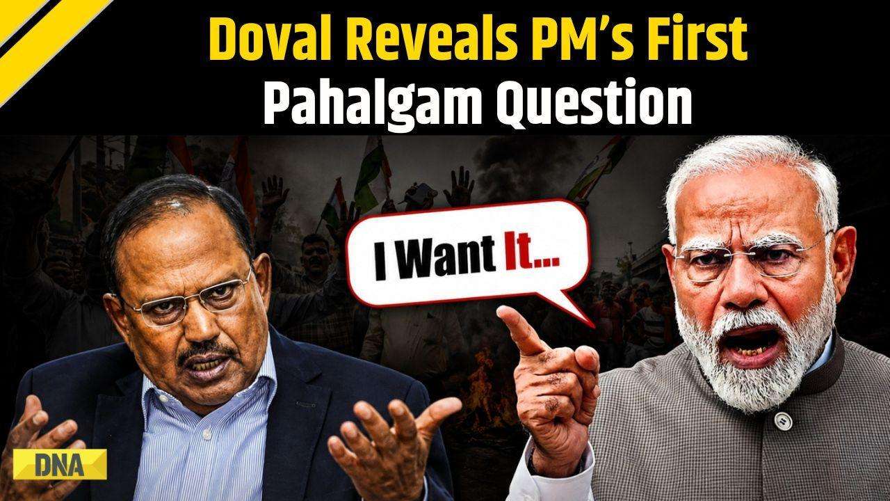 NSA Ajit Doval Reveals PM Modi's First Response After Pahalgam Attack | Watch Doval's Big Reveal
