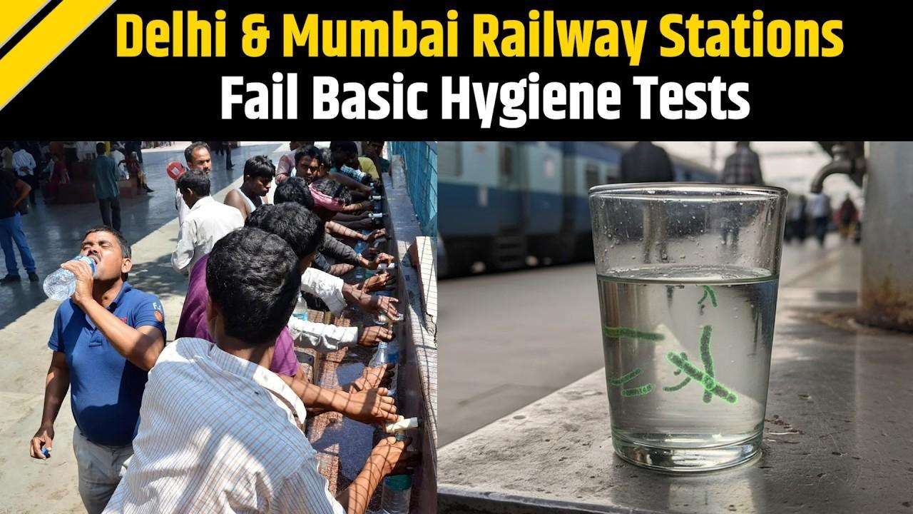 CAG Report Exposes Indian Railways: E. Coli In Water & No Toilets At Major Stations!