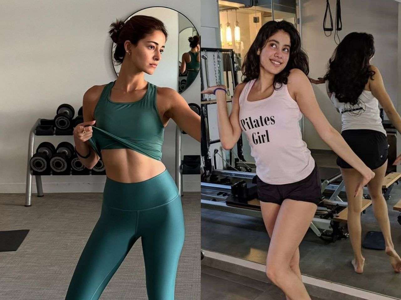 dnaindia.com - Simran Singh - From Ananya Panday to Janhvi Kapoor: 5 Gen-Z actresses displaying their A-game in fitness | Viral videos