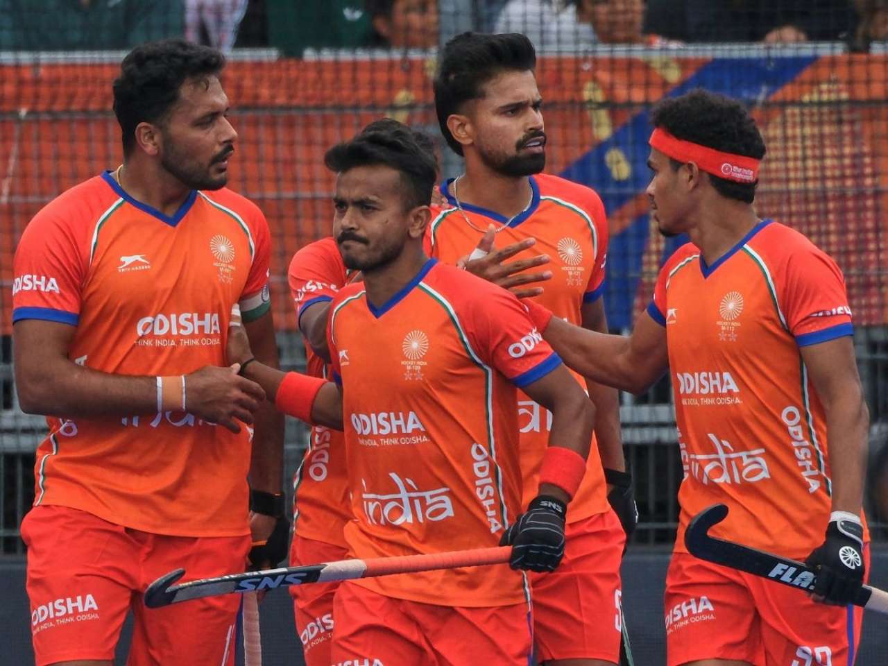 Hockey World Cup: Harmanpreet Singh scores twice as India beat Pakistan 5-3 in high-octane clash to secure next-round spot