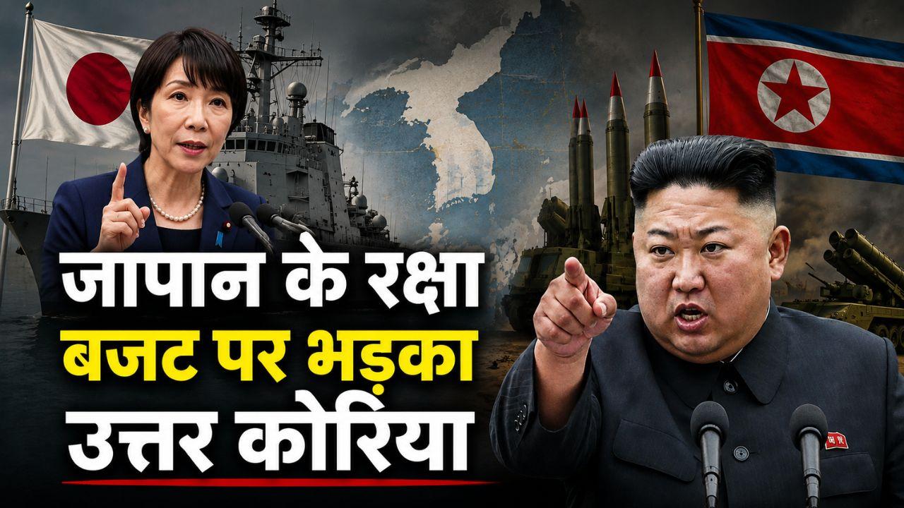 जापान के रक्षा बजट से क्यों भड़का उत्तर कोरिया? दी पूरी ताकत से मुकाबला करने की धमकी